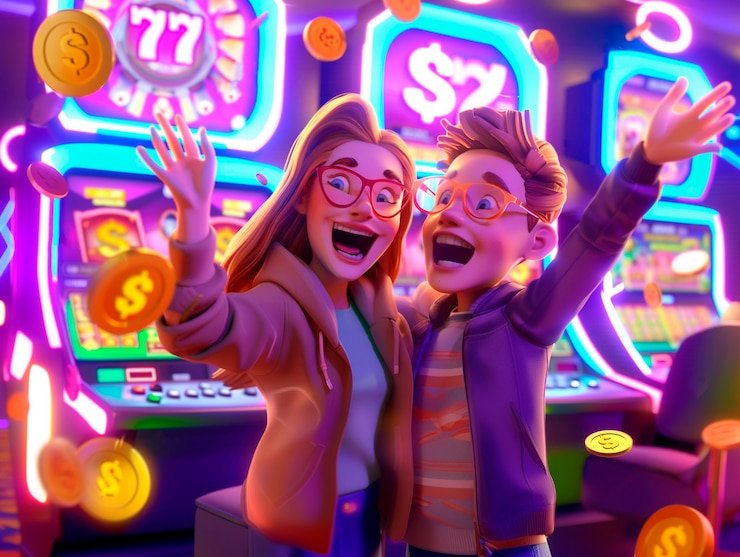 Contoh entri aktivitas permainan slot